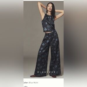 Anthropologie Wide Leg Pants size XS NWT
Somerset Pants Jacquard Pull On